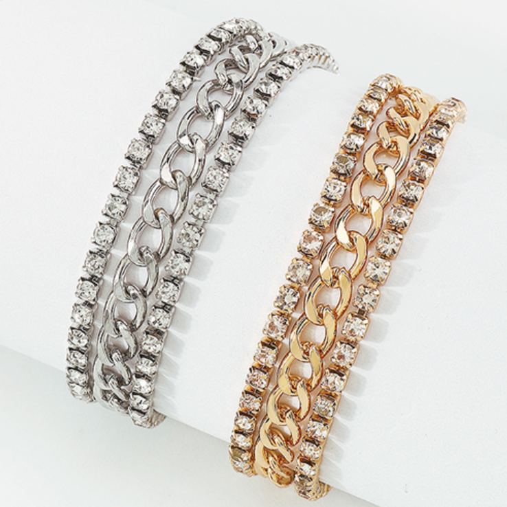 Pulsera Triple Chain