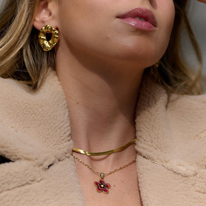 Collar Floral Bloom