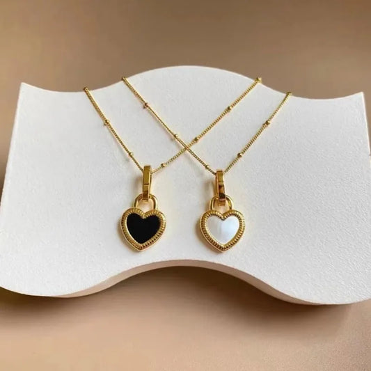 Collar two hearts