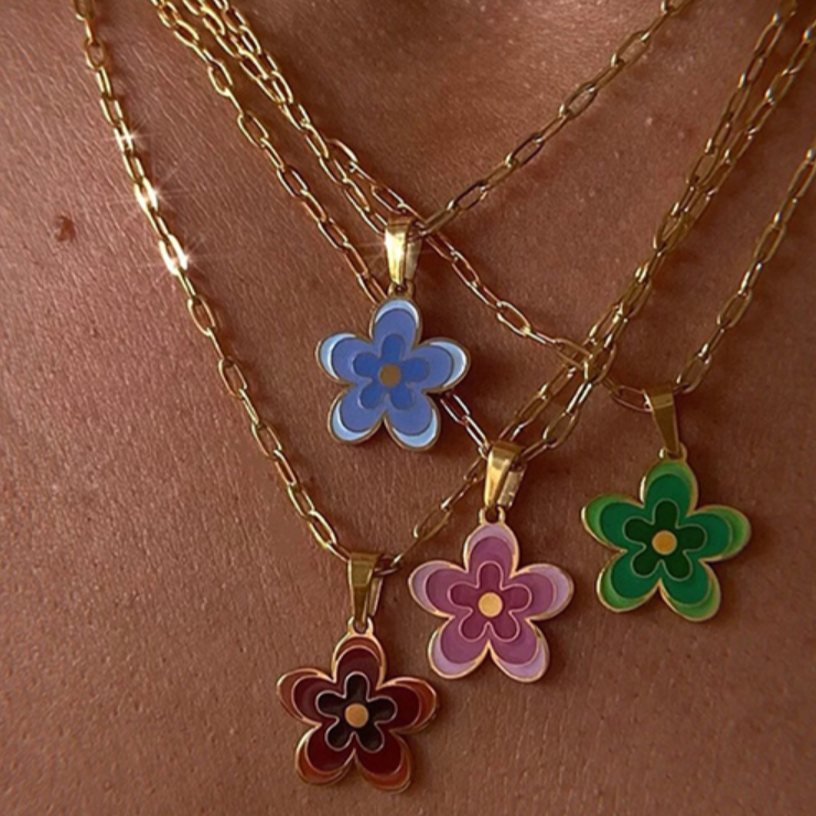 Collar Floral Bloom