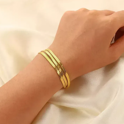 Pulsera Golden Trio