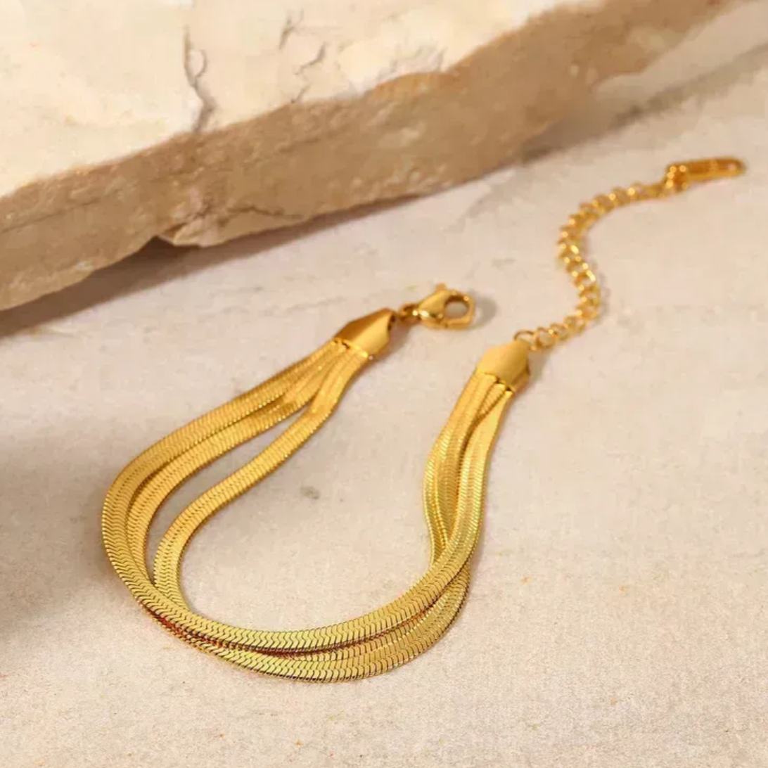 Pulsera Golden Trio