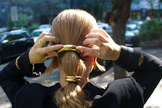 Hair Cuffs Acero Inoxidable
