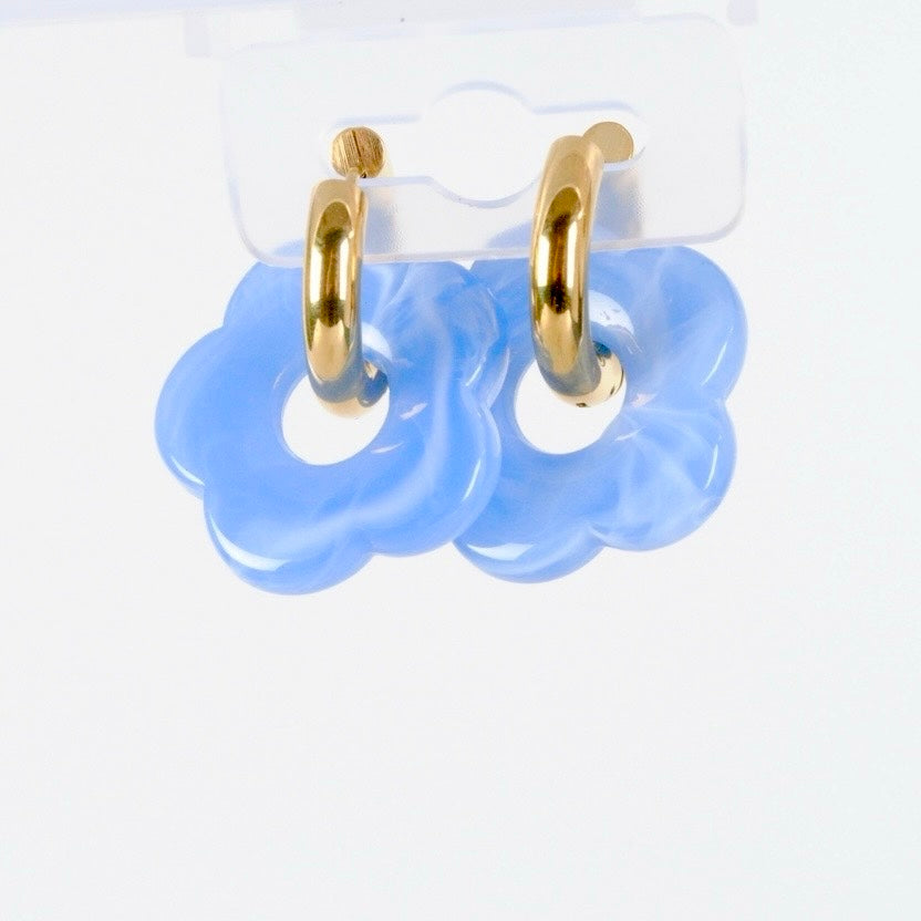 Aretes Simple Flowers