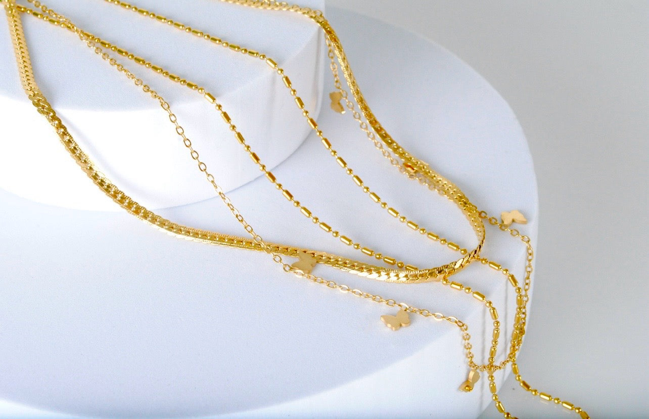 Collar Butterfly Cascade
