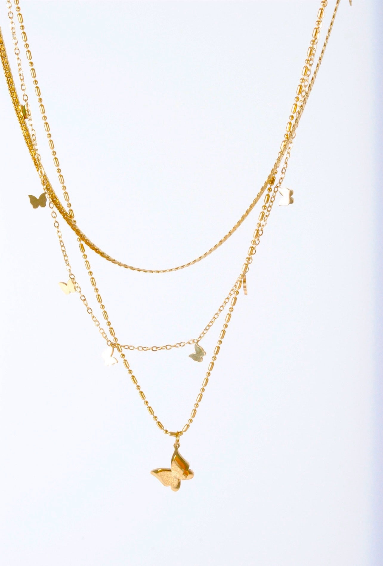 Collar Butterfly Cascade