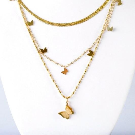 Collar Butterfly Cascade
