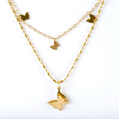 Collar Butterfly Cascade