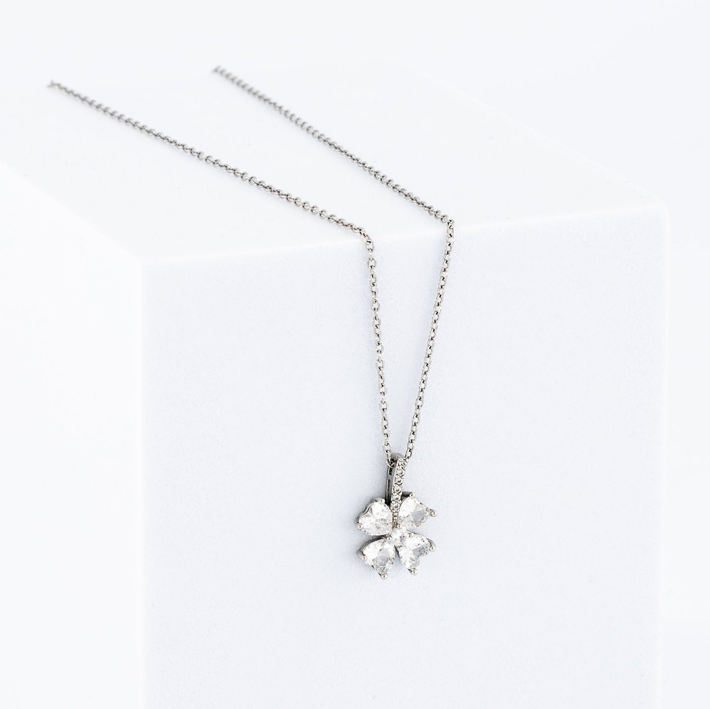 Collar Silver Rose