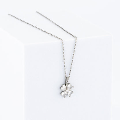 Collar Silver Rose