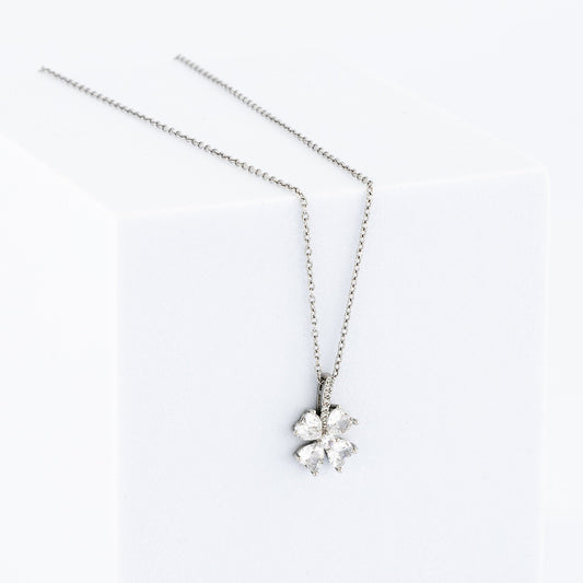 Collar Silver Rose